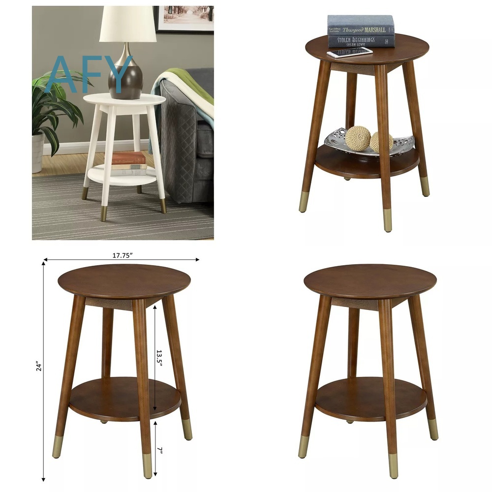 Muji Home Storage - Holz-Beistelltisch mit Stauraum im Untergebiet für