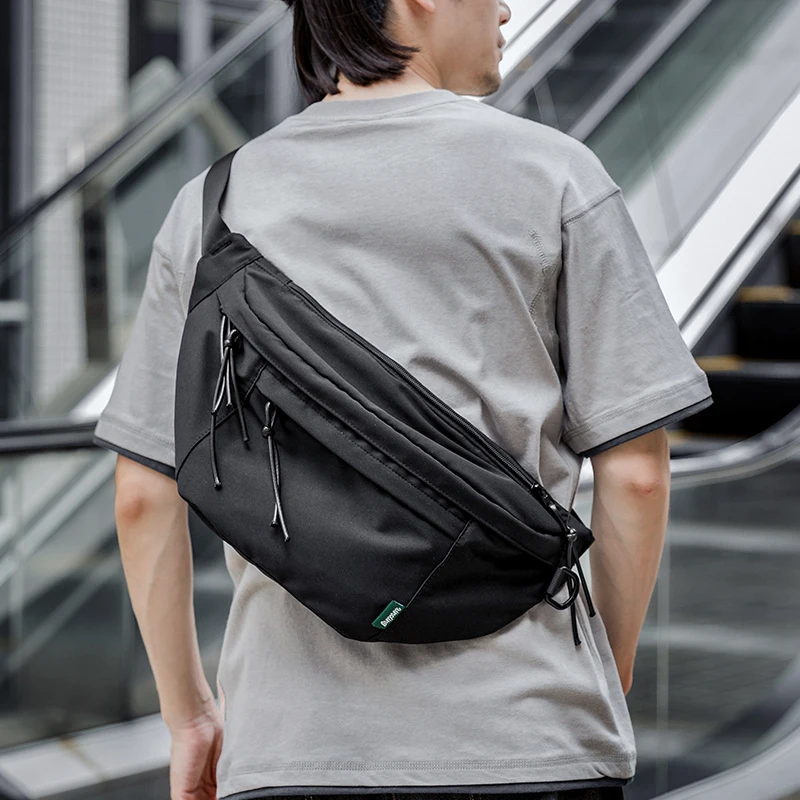오버사이즈 방수 옥스포드 체스트 백, 크로스 바디 백, – Korean Lifestyle Student Bewertung und Preis